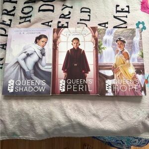 Star Wars Books - Queen's Shadow, Peril, Hope Trilogy